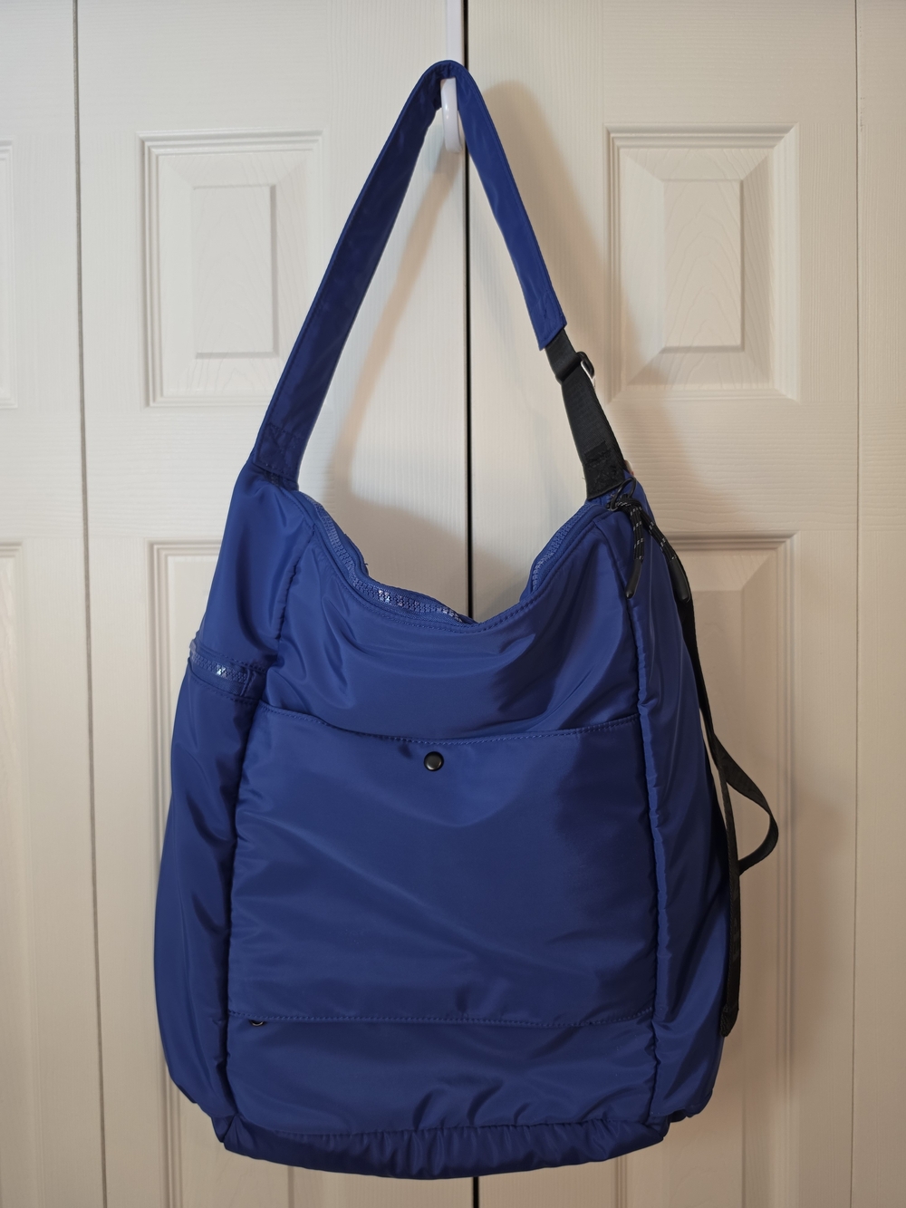 Free People No Time Zones Carryall Tote In Blue, Black Or Off White NWT - Picture 12 of 13